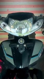 [NNVG06] 2 dây LED mí chạy đuổi AUDI có remode màu RGB nguồn 12v DC dài 45cm gắn xe máy oto xe điện