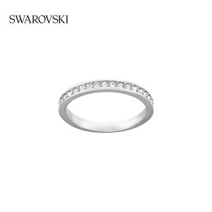 Swarovski | Couples Simple Band Stacking Ring Accessories