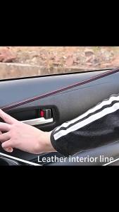 YONGRUN 2/8M Car Dashboard Gap Self-Adhesive Decorative Strip Car Interior Modification Sticker Scratch Resistant Wear-Resistant
