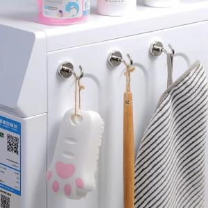 Strong Magnetic Iron Hook Powerful Magnetic Absorption Iron Stone Hook Magnetic Force Hook No Punching Magnetic Hook Organizer