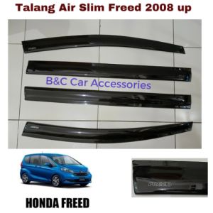 Talang Air/Side Visor Honda Freed 2008 Slim Super Premium