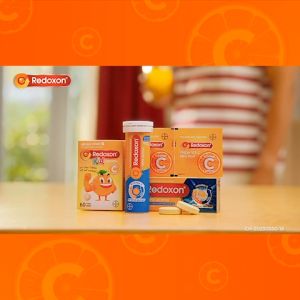 Bộ 2 Viên sủi bổ sung Vitamin C D và Kẽm Redoxon Triple Action 10 viên