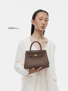Leather Handbag Crossbody Tote Cowhide Casual Business Female Use