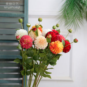 High-Quality Silk Flower Arrangement Northern Europe Style Living Room Decorative Flower Bouquet Tabletop Decoration Artificial Flower