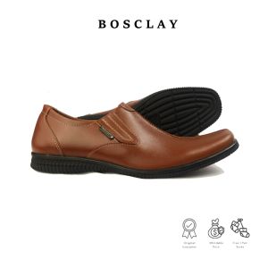 SEPATU PANTOFEL KEREN GAYA KLASIK DAN TRENDY ANTI KETINGGALAN JAMAN KUALITAS TERBAIK DENGAN HARGA TERMURAH BOSCLAY CLASSIC SLIP ON SEPATU PRIA