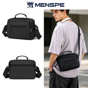 MENSPE Fashion Men’s Shoulder Bag Handbag Cross Body Bag Waterproof Film Bag Casual Messenger Bag Large Capacity Leisure Sport Street Bag Travel Bag Outdoor Riding Bag For Men
