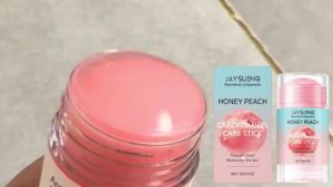 Foot Care Stick Peach Flavor Exfoliating Cracked Heel Repair Balm Stick Moisturizing Dry Feet Deeply Protect foot care daily 30g