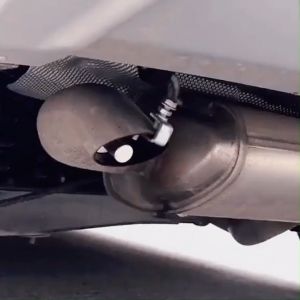 Car modified exhaust turbine aluminum alloy whistle effector turbine sound whistle exhaust pipe