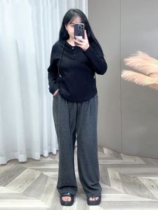 Plus Size Long Sleeve Hoodie: A Perfect Spring & Autumn Women's T-shirt