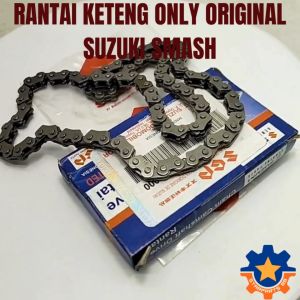 RANTAI KETENG ONLY SUZUKI SMASH NEW OLD 110 ORIGINAL ASLI SGP RANTE KAMPRAT RANTEI API TEMING