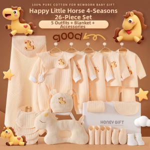 TUZIBEIBEI | Soft Pure Cotton Newborn Baby Clothing Set