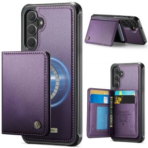 Business Style Detachable Magnetic Leather Wallet Case For Samsung Galaxy S26 Ultra S25 Edge S24 Plus S23 S22 A17 A56 A57 Cover