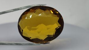 Natural Champagne Brazil Imperial Topaz 62.26 Cts. Oval Cut Eye Clean Loose Gemstone