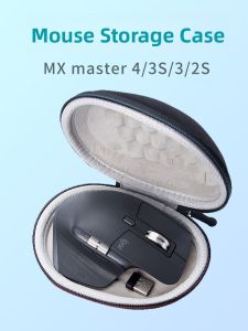 Portable Wireless Mouse Bag Protective Cover Travel Shockproof Pressure Resistance Storage Case for Logitech MX Master4 3S 2S