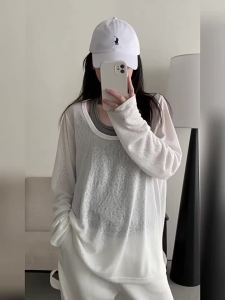 Áo Thun Dạng Túi Rộng Trùm Mỡ Cổ Rộng