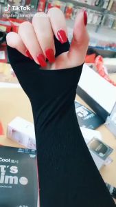 Bao tay chống nắng Bộ 2 Ống Tay Chống Nắng Găng Tay Chống Nắng Hàn Quốc Lets slim