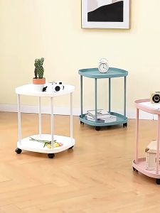 Furnibest Meja Kopi Meja Samping Meja Kopi Meja Roda Minimalis