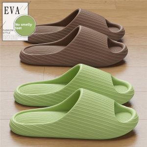 MONLEYTA | Slip-On Summer Home Indoor Mens Womens Anti-Slip Bath Shower Soft Bottom Odor-Resistant Flip Flops EVA Material Comfortable