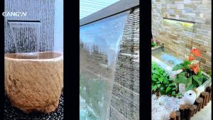 【 Free Ship 】Bestway Swimming Pool Garden Decor Pool Water Descent Spillway 304 Stainless Steel Waterfall Fountain