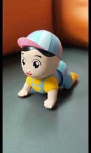 Mainan anak Boneka bayi topi merangkak crawling baby mainan bayi merangkak