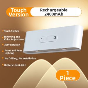 Charging Wireless Remote Control Induction Magnetic Desk Lamp