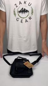 [Fjallraven] Kanken No.2 Black Sling (2.5 Litre) Sling Bag Pouch Waist Chest Crossbody Bag - Water Resistant