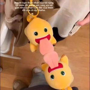 Đồ Chơi Nhồi Bông Hấp Dẫn Có Từ Tính Tongue Lớn Đồ Trang Trí Móc Khóa Cặp Đôi Đồ Chơi Hoạt Hình Đồ Trang Trí Nhà Đồ Trang Trí