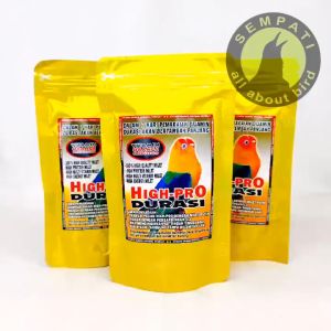 SEMPATI Hi-Pro Durasi Vitamin Orange Production Pakan Makanan Burung Lovebird Ngekek Konslet Milet Putih Campur Pakan Penggacor Lovebird Juara Lomba Harian HGPDRS
