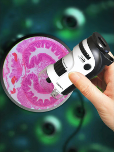 Kidzbro | Professional High-Transmittance Eye-Protected Achromatic Dustproof Eyepiece Microscope