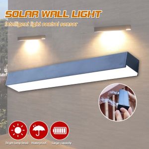 Seville Outdoor Lighting Magnetic Solar Wall Light Waterproof Courtyard Garden Lamps Intelligent Light Control Wall Lamp Outdoor Light