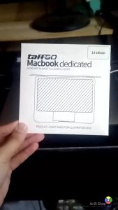 TaffGO Kain Keyboard Laptop Cover Lap Microfiber 13/14 Inch - AF02 - Gray