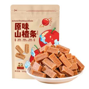 Original Flavor Hawthorn Snack Bar 500g Fresh Fruit Packaging No Added Children Leisure Small Snacks Hawthorn Bar Honey Candy