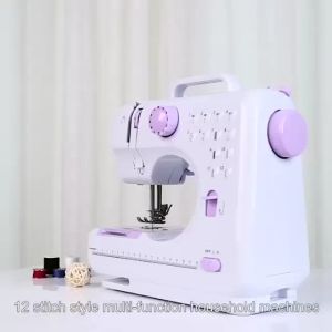 12 Fungsi Mesin Jahit Original FSHM 505 505A Pro Upgraded 12 Stitches Functions Sewing Machine