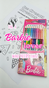 MAPED Barbie Colored Pencils | 12c | 862207
