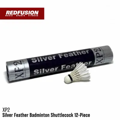 XP2 Silver Feather Badminton Shuttlecock 12s