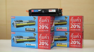 ส่งฟรี !!! ตลับหมึก เลเซอร์สี Compute รุ่น Canon 054 ชุด4สี ใช้กับเครื่อง Canon image CLASS LBP621Cw 623Cdw MF641Cw 643Cdw 645CX มีใบกำกับภาษี