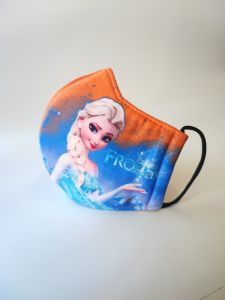 Khẩu trang vải Elsa 3 lớp có van thở 1 chiều dây rút điều chỉnh độ rộng