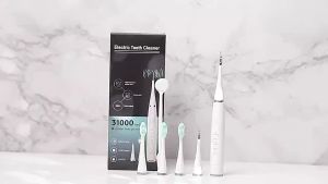 Alat Pembersih Plak & Karang Gigi 2 in 1: Penghilang Plak Elektrik & Tartar Remover Tool