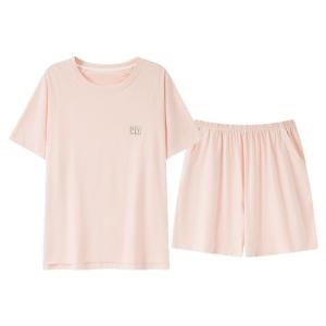 Miiow | Cat Person Womens Summer Sleepwear Modal Cotton Short Sleeve Shorts Home Clothes Set Cool Feeling Outdoor Wearable Sweet Cute Style