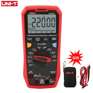 UNI-T Professional Digital Multimeter UT61E + DC AC 1000V เครื่องทดสอบแรงดันไฟฟ้า True RMS Handheld Auto Range 6000 Counts