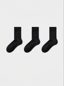 Sweat-absorbing Breathable Cotton Mid-calf Socks