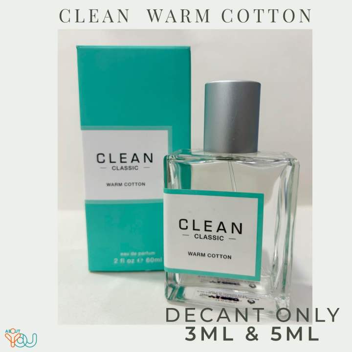 CLEAN Warm Cotton Eau de Parfum, DECANT Lazada PH