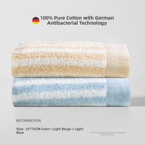 WUYINLIANGPIN | Xinjiang Long Staple Cotton Pure 100% Cotton Face Towel Absorbent No Lint