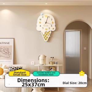 MEISD | Ice Cream Style Creative Wall Clock