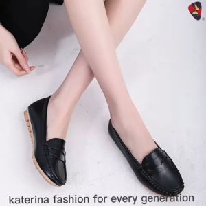 KATERINA FASHION Flat Topsider Shoes For Ladies Casual Occasion And Office #AB-72