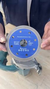 JUSTINLAU Dry Diamond Cutting Saw Blade Ceramic Tile Marble Cutting Grinding Circular Saw Blade Electric Rotating Tool Accessori