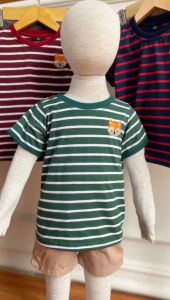 Set Stripes Premium - Setelan Baju Anak Premium 2-8 Tahun by Pineapple Kids