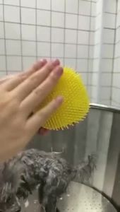 FOLOPETS แปรงอาบน้ำซิลิโคนสำหรับสัตว์เลี้ยงทำความสะอาดและนวดแปรงอาบน้ำแมวแปรงสุนัขแปรงขนนุ่มแปรงซิลิโคนอาบน้ำ