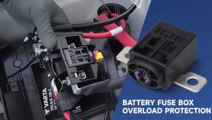CNSPEED 4F0915519 Battery Cut Off Fuse Overload Protection Trip For Audi A4 A6 A8 Q5 Q7 A3 A5 TT VW Plastic Copper 2005-2024
