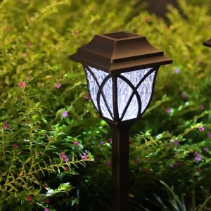 Home2U🏡 Outdoor Solar Pathway Lights Deco Garden Waterproof IP65 Ground Lawn Landscape Yard Decor Night Lamp Lampu Solar LED IP65 Outdoor Pathway Lighting Lampu Taman Solar Garden Light Outdoor Lighting Garden Decoration Light for Yard Patio Lawn